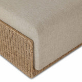 Manning Outdoor Ottoman, Alessi Buff by Four Hands