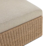 Manning Outdoor Ottoman, Alessi Buff by Four Hands
