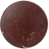 Reeves Large End Table, Cordovan Marble by Four Hands