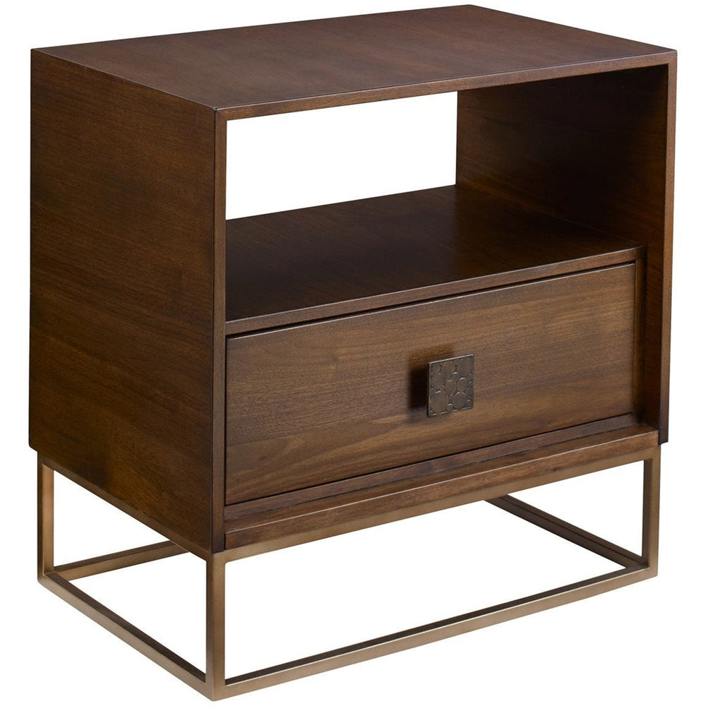 Bexley Side Table, Dark Walnut