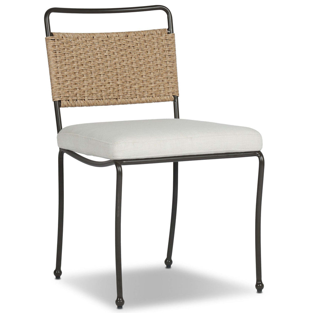 Idalia Outdoor Dining Chair, Vergo Cream, Set of 2 by Four Hands