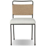 Idalia Outdoor Dining Chair, Vergo Cream, Set of 2 by Four Hands
