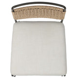 Idalia Outdoor Dining Chair, Vergo Cream, Set of 2 by Four Hands