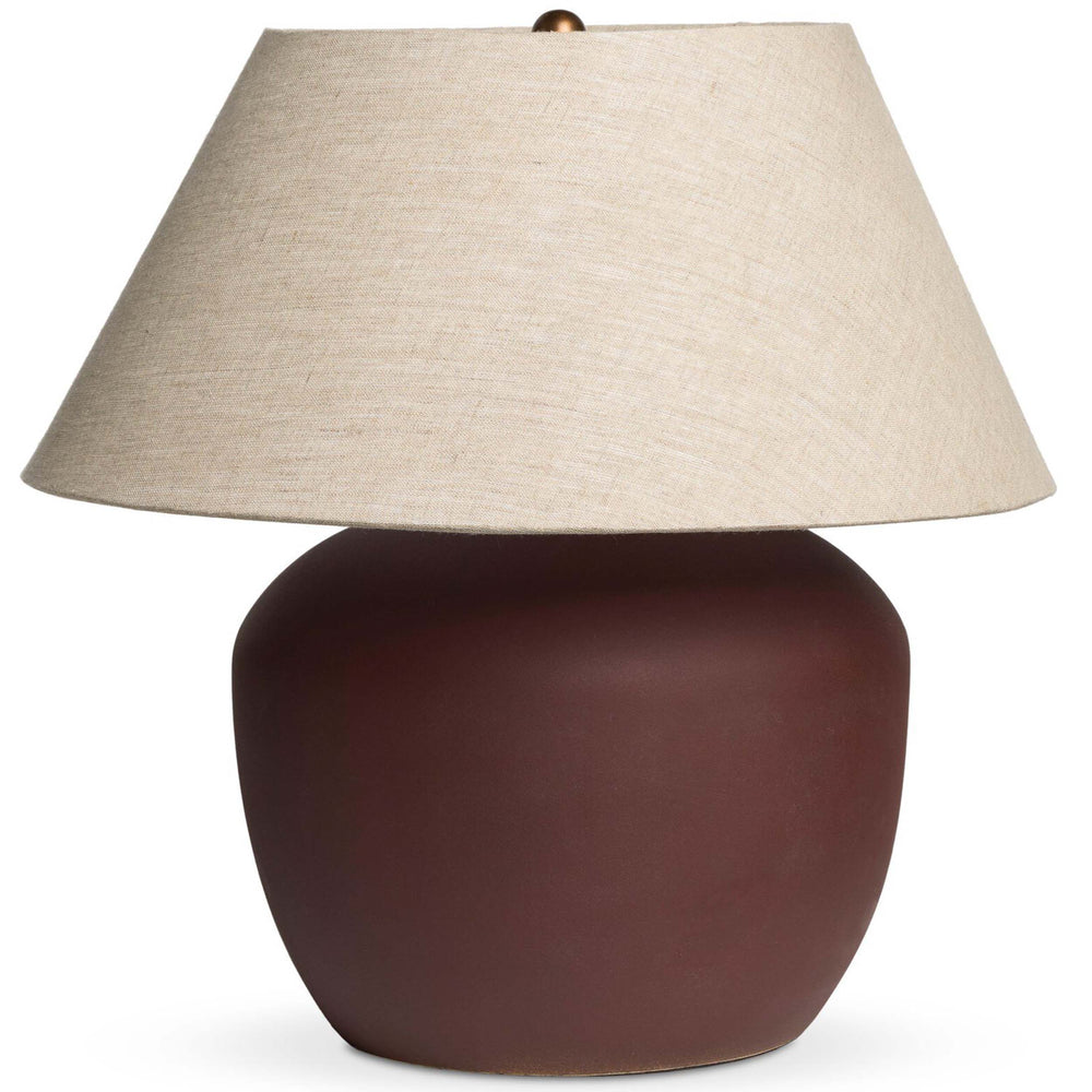 Borsa Table Lamp, Dark Aubergine by Amber Lewis x Four Hands