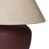Borsa Table Lamp, Dark Aubergine by Amber Lewis x Four Hands