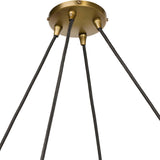 Hockley Chandelier, Aged Antique Brass by Four Hands