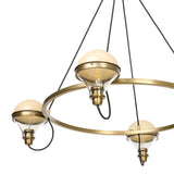 Hockley Chandelier, Aged Antique Brass by Four Hands