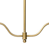 Brecken Linear Chandelier, Aged Antique Brass by Amber Lewis x Four Hands