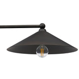 Brecken Linear Chandelier, Dark Bronze by Amber Lewis x Four Hands