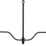 Brecken Linear Chandelier, Dark Bronze by Amber Lewis x Four Hands