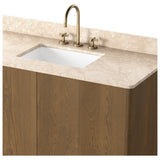 Brookhurst Single Wide Vanity, Satin Drifted Oak Veneer by Four Hands — DET_1