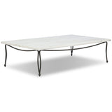 Idalia Outdoor Coffee Table, White by Four Hands