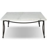 Idalia Outdoor Coffee Table, White by Four Hands