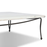 Idalia Outdoor Coffee Table, White by Four Hands