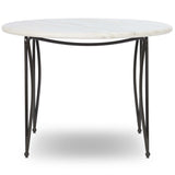 Idalia Outdoor Dining Table, White by Four Hands