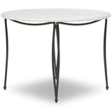 Idalia Outdoor Dining Table, White by Four Hands