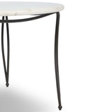 Idalia Outdoor Dining Table, White by Four Hands