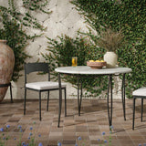 Idalia Outdoor Dining Table, White by Four Hands