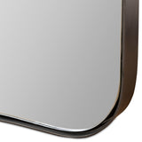 Hamza Floor Mirror, Dark Antique Iron by Four Hands