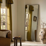 Hamza Floor Mirror, Dark Antique Iron by Four Hands