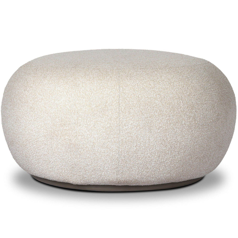 Chip Outdoor Ottoman, Jasper Natural by Four Hands
