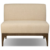 Ellington Dining Chair And A Half, Irving Flax by Four Hands — FRT_1