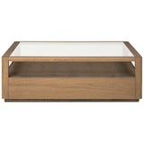 Shiloh Coffee Table, Sandy Oak by Four Hands