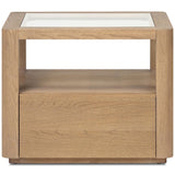 Shiloh End Table, Sandy Oak by Four Hands