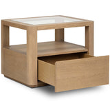 Shiloh End Table, Sandy Oak by Four Hands