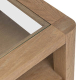 Shiloh End Table, Sandy Oak by Four Hands