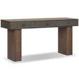 Soloman Console Table, Saddle Brown Sungkai by Four Hands