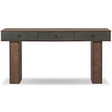 Soloman Console Table, Saddle Brown Sungkai by Four Hands