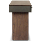Soloman Console Table, Saddle Brown Sungkai by Four Hands