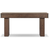 Soloman Console Table, Saddle Brown Sungkai by Four Hands