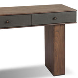 Soloman Console Table, Saddle Brown Sungkai by Four Hands