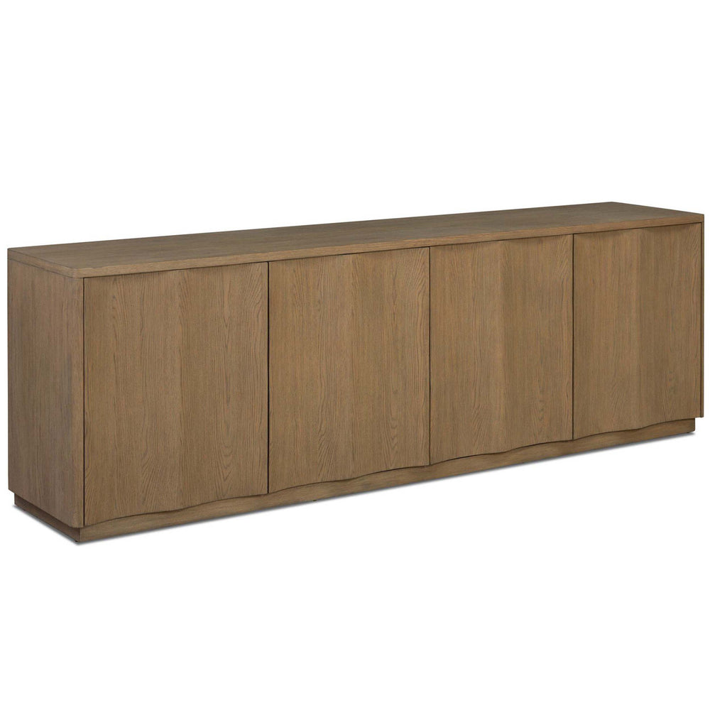 Brookhurst Media Console, Drifted Oak by Four Hands