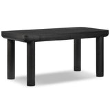 Taylor Standing Desk, Worn Black by Four Hands
