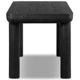 Taylor Standing Desk, Worn Black by Four Hands