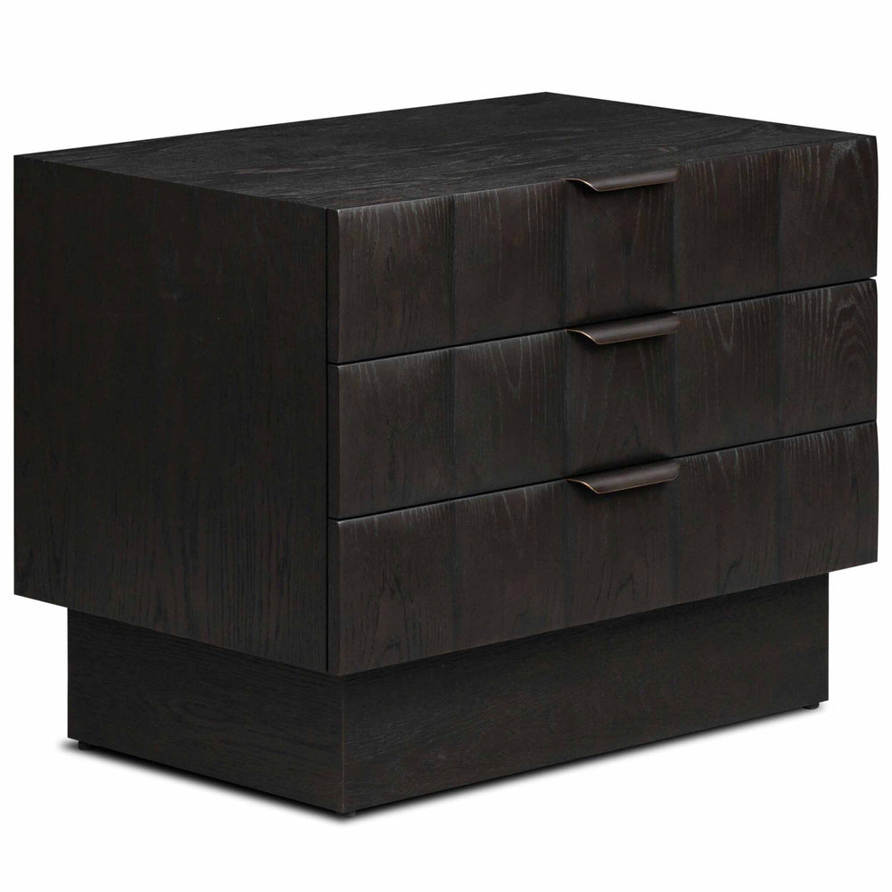 Swell Nightstand, Dry Black by Four Hands