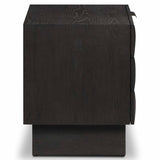 Swell Nightstand, Dry Black by Four Hands