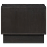 Swell Nightstand, Dry Black by Four Hands
