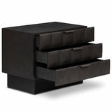 Swell Nightstand, Dry Black by Four Hands