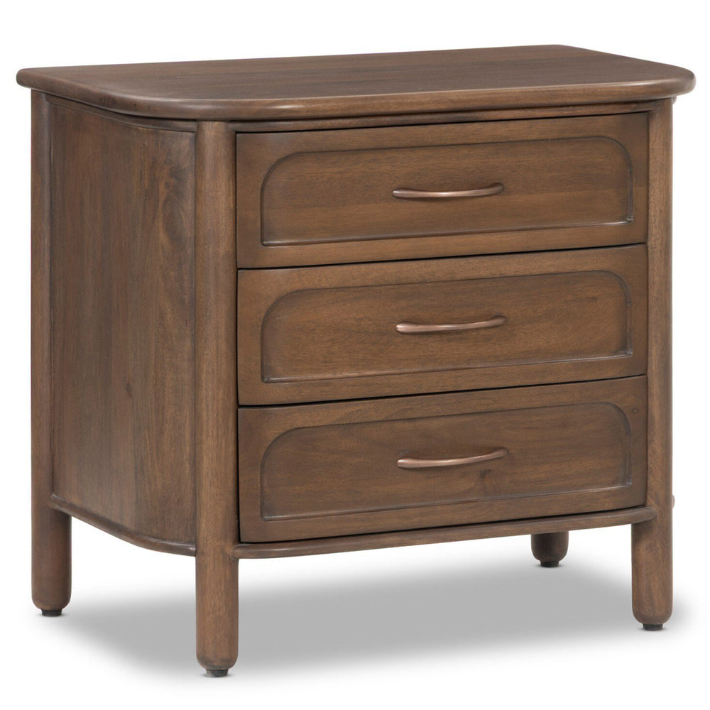 Divion Nightstand, Warm Brown by Four Hands