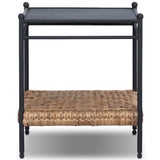 Evanne End Table, Charcoal by Four Hands