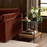 Evanne End Table, Charcoal by Four Hands