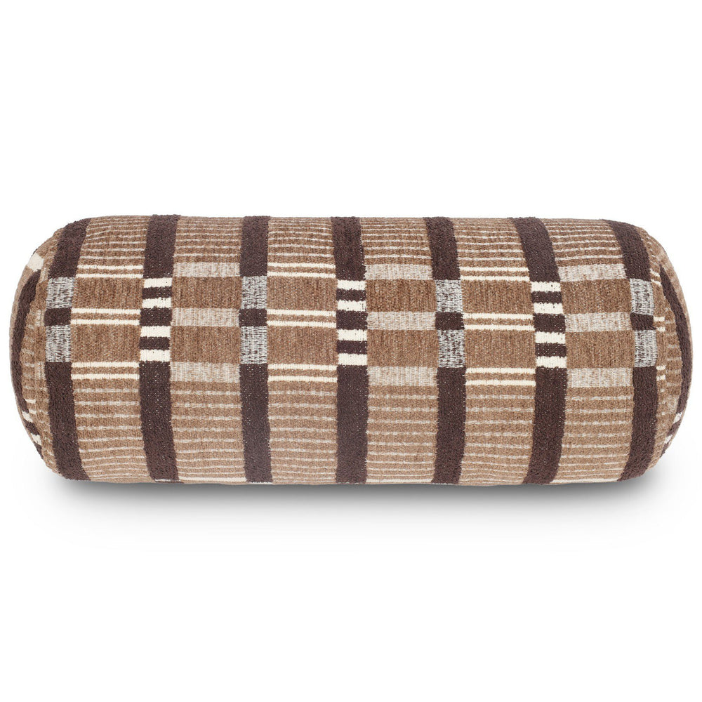 Kova Bolster Pillow, Sandhill Cocoa by Four Hands