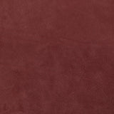 Trenton Leather Pillow, Nubuck Burgundy, by Four Hands