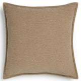 Trenton Leather Pillow, Nubuck Olive, by Four Hands