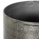 Zavia Planter, Antique Nickel by Four Hands