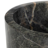 Avenza Planter, Polished Dark Green by Four Hands